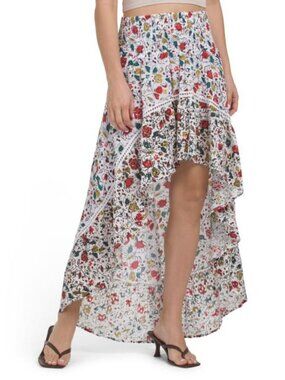 SOLITAIRE Tiered Skirt